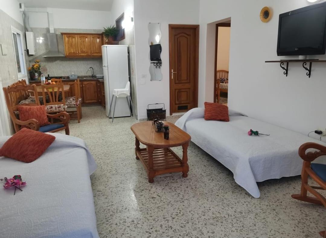 Chalet Con Jacuzzi Climatizado, Barbacoa Y Cerca De La Playa Abades  Exteriör bild